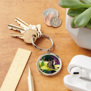 Porte-clés Porte - clés papillon de printemps