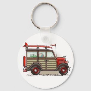 Porte-clés Porte - clés Red Woody Wagon