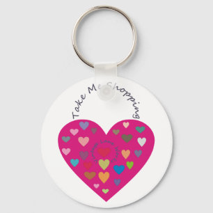 Porte-clés Porte-monnaie rouge Valentine