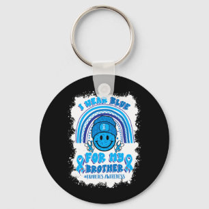Porte-clés Portez du bleu pour soutenir la sensibilisation au