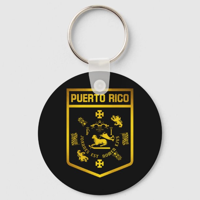 Porte-clés Porto Rico Emblem (Recto)