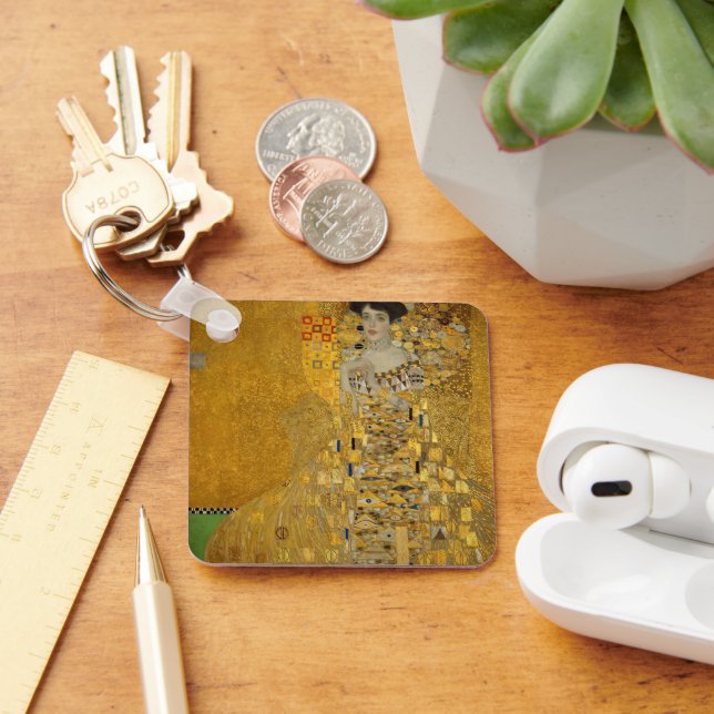 Porte-clés Portrait d'Adele Bloch-Bauer I par Gustav Klimt (Bureau)