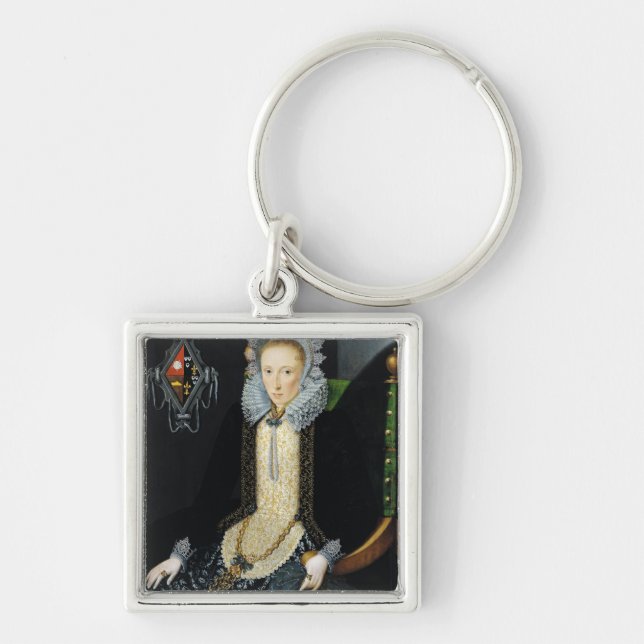 Porte-clés Portrait d'Adriana van Nesse, 1611 (Devant)