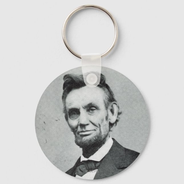 Porte-clés Portrait de Abe Lincoln 1 (Recto)