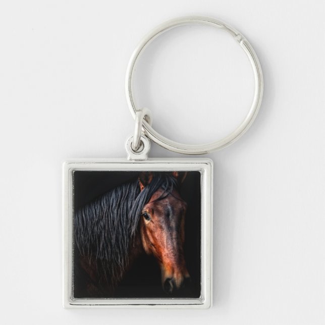 Porte-clés Portrait de cheval VII (Devant)
