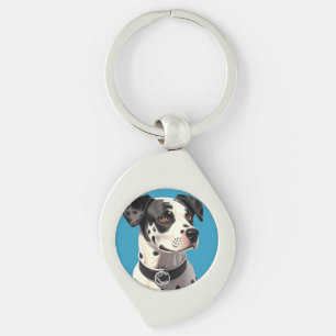 Porte-clés Portrait de Dalmatien