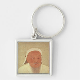 Porte-clés Portrait de Genghis Khan, mongole Khan