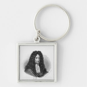 Porte-clés Portrait de Gottfried Wilhelm baron de Leibniz