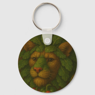 Porte-clés Portrait de Lion Renaissance