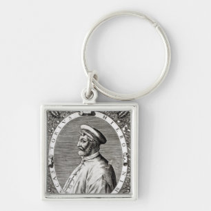 Porte-clés Portrait de médaillon de Girolamo Fracastoro
