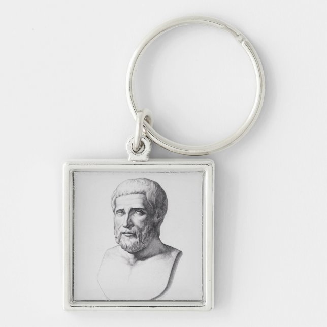 Porte-clés Portrait de Pythagore (Devant)