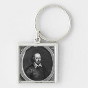 Porte-clés Portrait de William Shakespeare 1719
