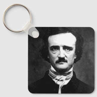 Porte-clés portrait d'Edgar Allan Poe