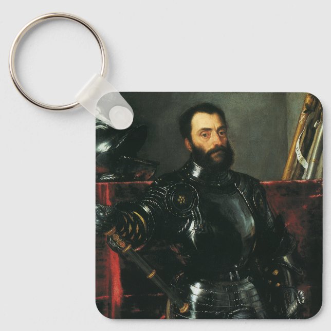 Porte-clés Portrait du duc d'Urbino par Titien (Recto)