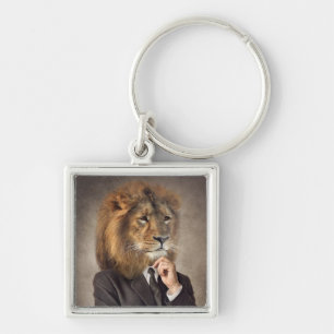 Porte-clés Portrait d'un lion