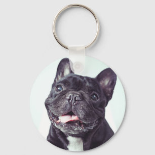 Porte-clés Portrait of a Happy French Bulldog