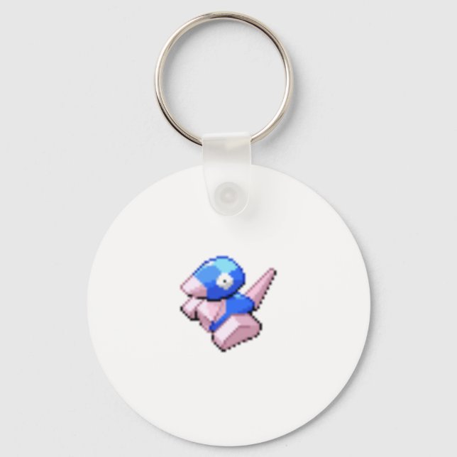 Porte-clés Porygon brillant (Recto)