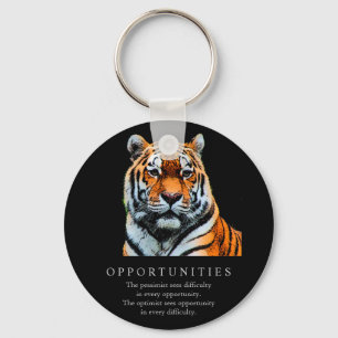 Porte-clés Possibilités de motivation Citer Tigre