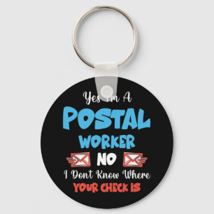 Porte-clés Poste de travail Transporteur de courrier Mailman