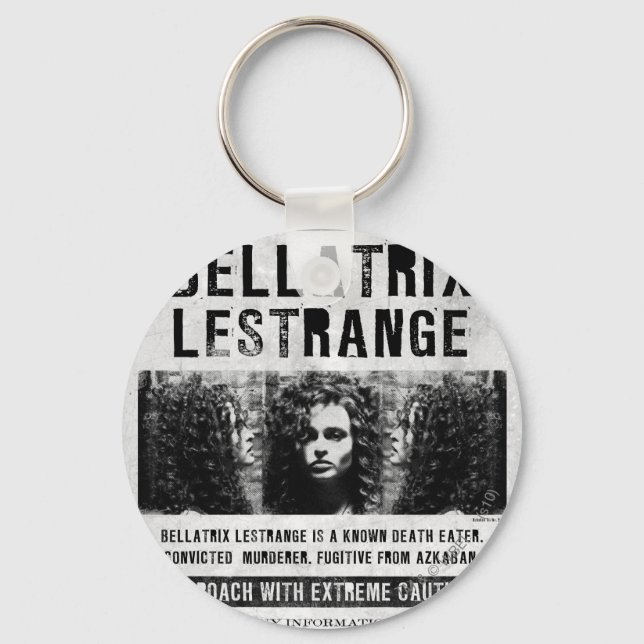 Porte-clés Poster Recherché Bellatrix Lestrange (Recto)
