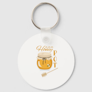 Porte-clés Pot de miel