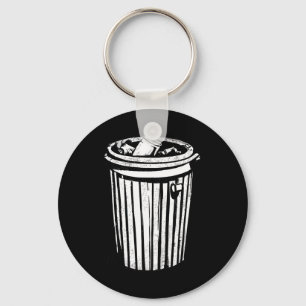 Porte-clés Poubelle Halloween Costume Garge Can Trashcan Cos