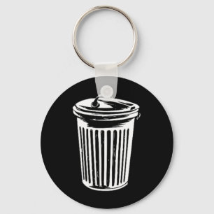 Porte-clés Poubelle Halloween Costume Garge Can Trashcan Cos