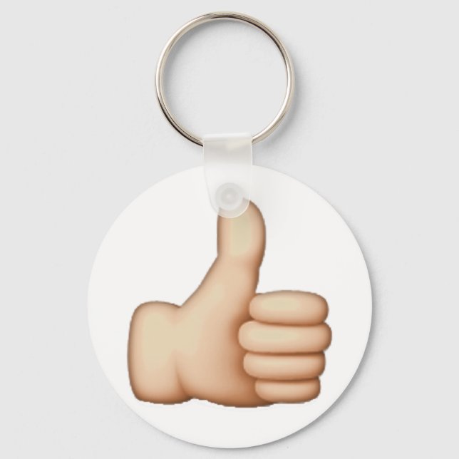 Porte-clés Pouce vers le haut - Emoji (Recto)
