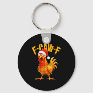 Porte-clés Poule F-caw-f Poule F-caw-f Lumière de Noël Sant