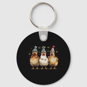 Porte-clés Poulet de la ferme Noël Coquette Poulet de la ferm