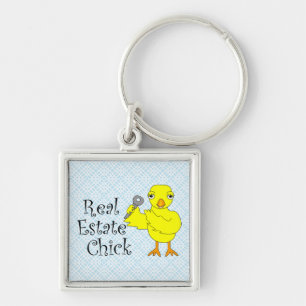 Porte-clés Poulet de l'immobilier 