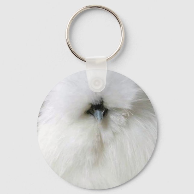Porte-clés Poulet de Silkie (Recto)
