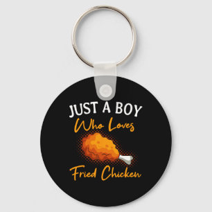 Porte-clés Poulet Frit Restaurant Cuisine Plat Chef Cuisine C