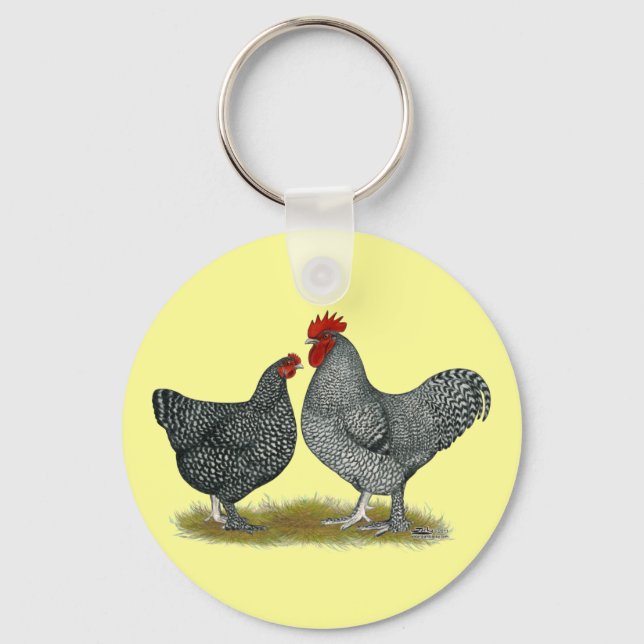 Porte-clés Poulets de Maline (Recto)