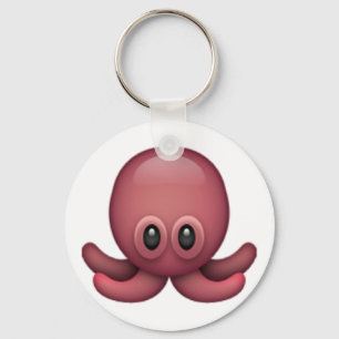 Porte-clés Poulpe - Emoji