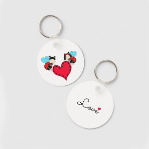 Porte-clés Poumons rouges