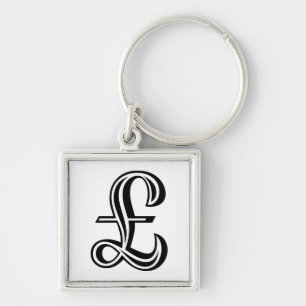 Porte-clés Pound Sign - Black