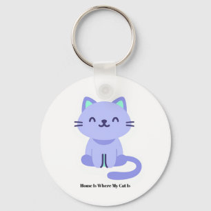 Porte-clés pour amateur de chats drôles – Cadeau m