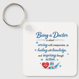 Porte-clés pour cadeaux de médecin