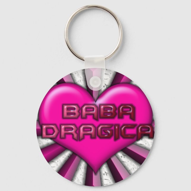 Porte-clés Pour Grand-mère (Recto)