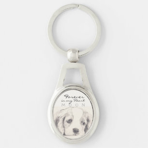 Porte-clés Pour toujours dans mon porte - clé de souvenir