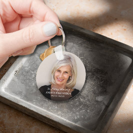 Porte-clés Pour toujours dans nos coeurs Photo