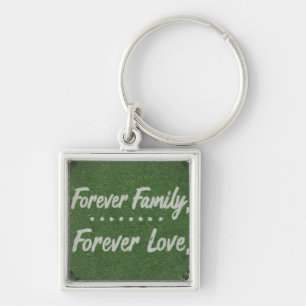 Porte-clés Pour toujours la famille, pour toujours l'amour