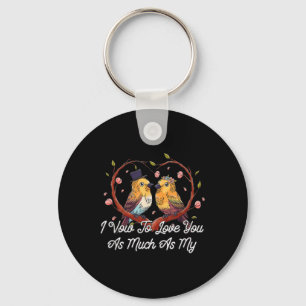Porte-clés Pour Vous Aimer Autant Que Mon Mariage Chats Amour