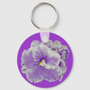 Porte-clés Pourpre de violette africaine