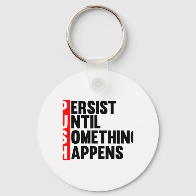 PORTE-CLÉS POUSSER (Recto)