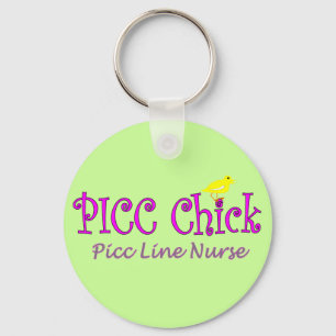 Porte-clés Poussin de PICC---LIGNE insertion NurseGifts de