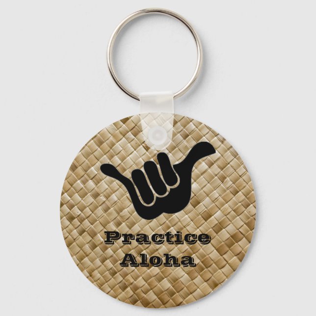 Porte-clés Pratique Aloha (Recto)