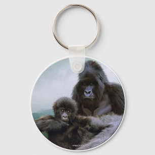 Porte-clés PRÉCIEUX ~ Mtn Gorilla Chaîne clé