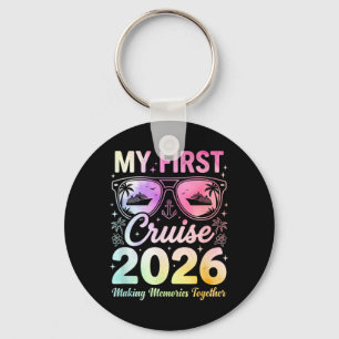 Porte-clés Première Croisière 2026 Drôle Première Fois Vacanc